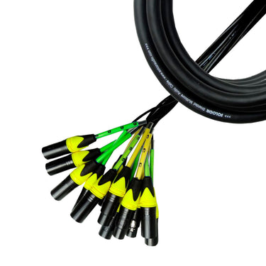 Sub Snake Solcor Ss8c03 8 Canales Canon A Canon 3 Metros